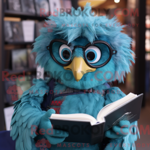 Teal Harpy Maskottchen...