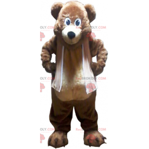 Mascote bola de tênis com boné - Redbrokoly.com