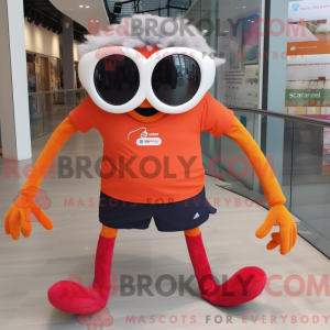 Spider-mascottekostuum...
