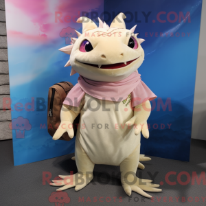 Costume mascotte d Axolotls...