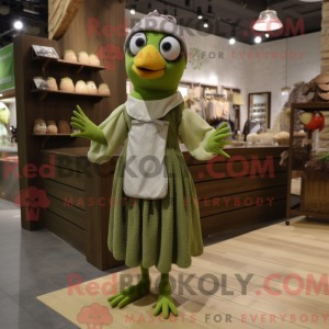 Maskottchenkostüm Olive...