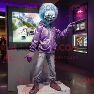 Lavendel Zombie maskot...
