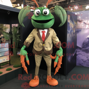 Maskottchenkostüm Olive...
