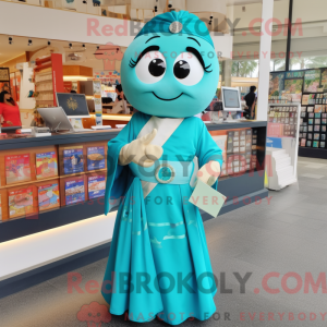 Teal Pad Thai mascot...