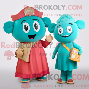 Teal Pad Thai mascot...