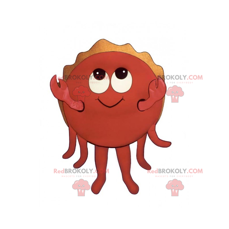 Baby crab mascot - Redbrokoly.com