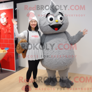 Disfraz de mascota Grey...