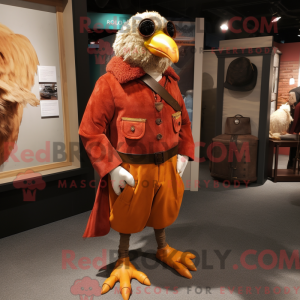 Rust Gull maskot drakt...