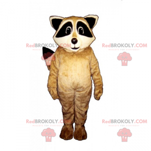 Baby tvättbjörn maskot - Redbrokoly.com