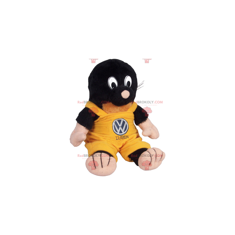 Baby føflekk maskot overall - Redbrokoly.com Baby føflekk maskot overall - Redbrokoly.com