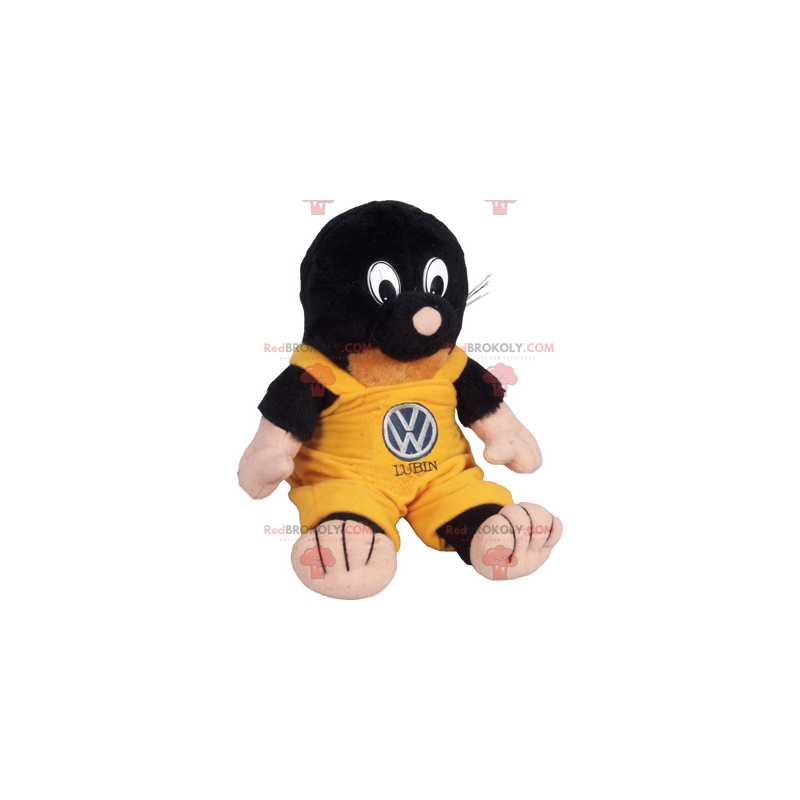 Baby mole mascot overalls - Redbrokoly.com