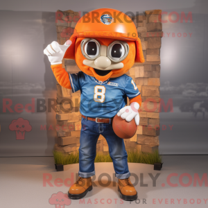 Personaggio mascotte casco...