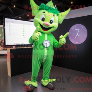 Green Tooth Fairy maskot...