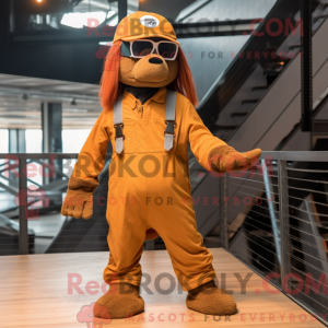 Rust Deskorolka maskotka...