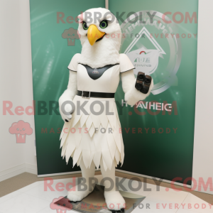 White Hawk-maskotdraktfigur...