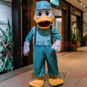 Disfraz de mascota Teal...