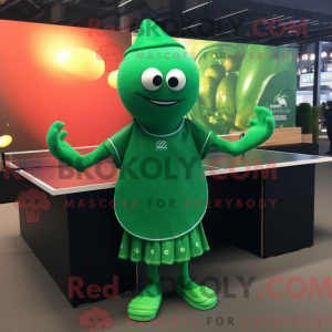 Green Ping Pong Table...