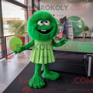 Green Ping Pong Table...