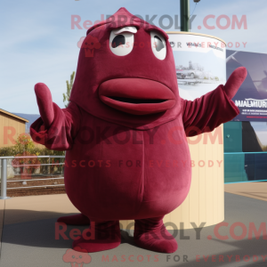 Maroon Humpback Whale...
