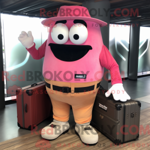 Maskottchenkostüm Rosa...