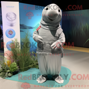 Silver Walrus mascot...