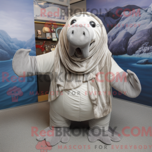 Silver Walrus mascot...