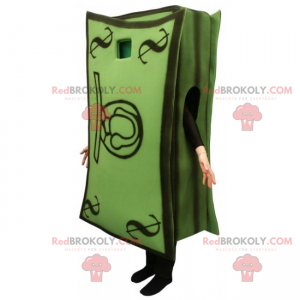 Greenback mascot - Redbrokoly.com
