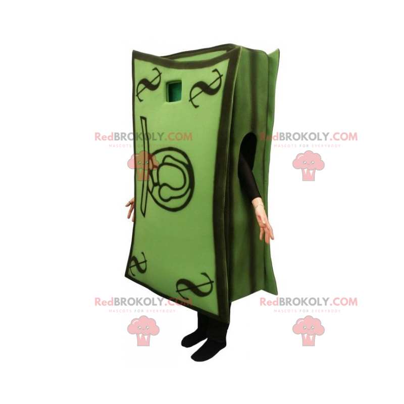 Greenback mascot - Redbrokoly.com