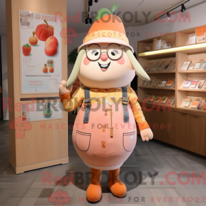 Peach Hourglass Maskottchen...