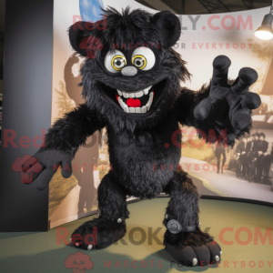 Personaggio mascotte Black...