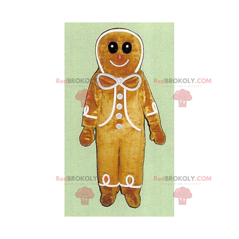 Gingerbread cookie maskot - Redbrokoly.com