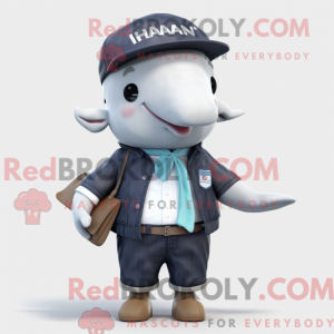 Pukkelhval maskot kostume...