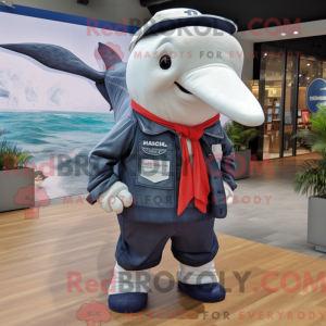 Pukkelhval maskot kostume...