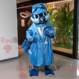 Costume de mascotte de Jay...