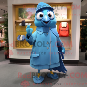 Disfraz de mascota Cyan...