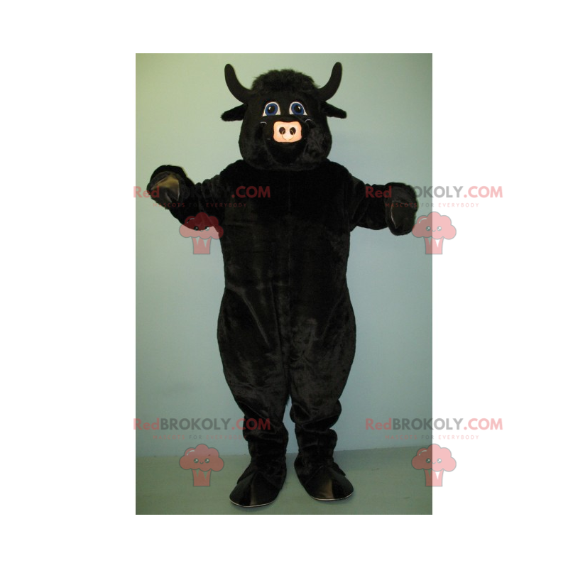 Black beef mascot - Redbrokoly.com