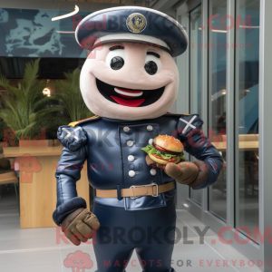 Disfraz de mascota de Navy...