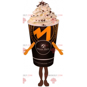 Drikk maskot - Kaffe med pisket krem - Redbrokoly.com