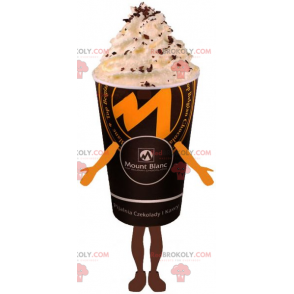 Drink mascot - Coffee with whipped cream - Redbrokoly.com