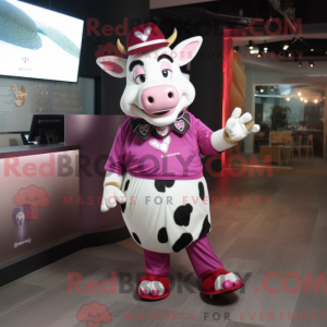 Magenta Holstein Cow...