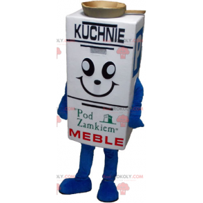 Mascota de caja sonriente - Redbrokoly.com