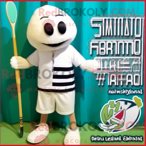 White Spaghetti mascot...
