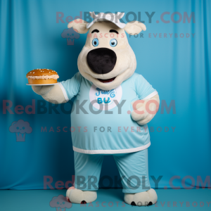 Disfraz de mascota Sky Blue...
