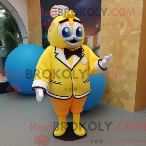 Disfraz de mascota pez...