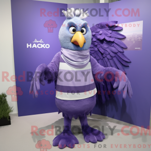Lavendel Harpy maskot...