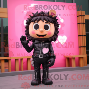 Pink Love Letter maskot...