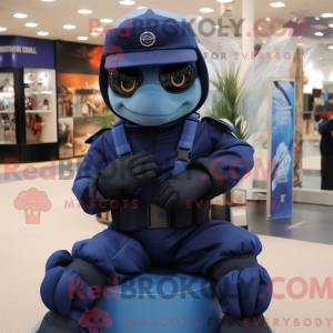 Navy Para Commando mascot...