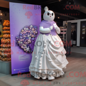 Lavendel sjokolade maskot...