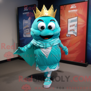 Disfraz de mascota Teal...