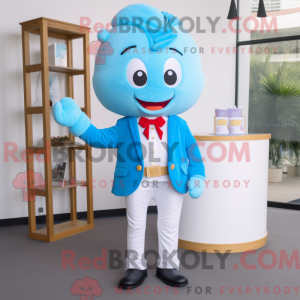 Disfraz de mascota Sky Blue...